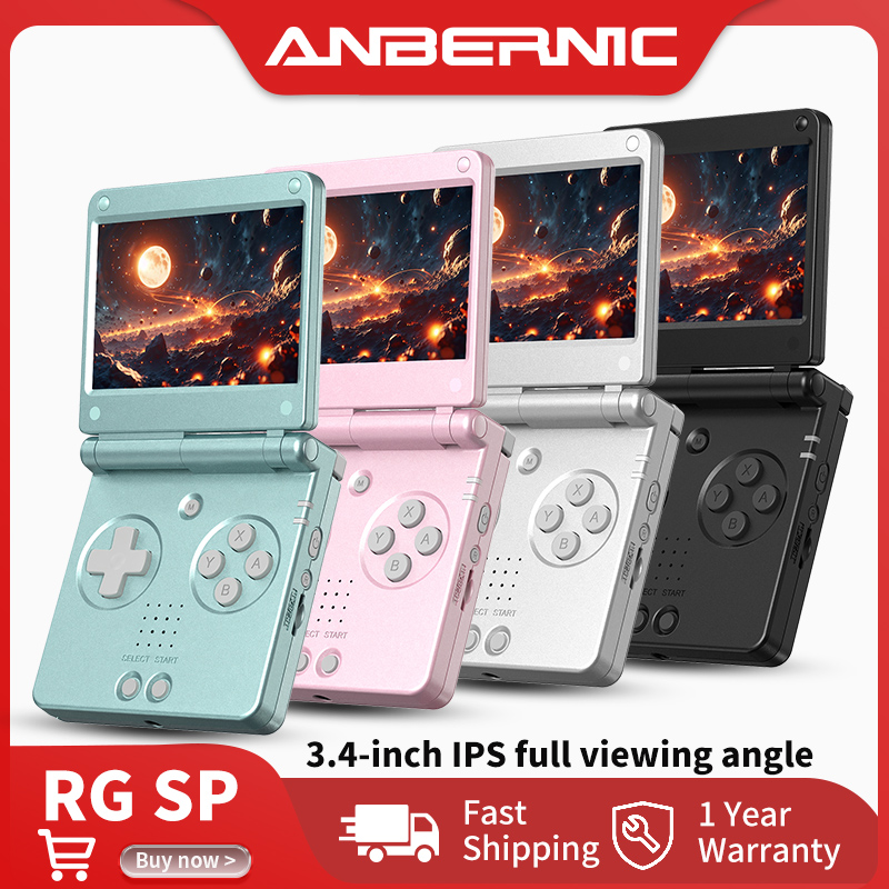 Board Game Multiplayer - Anbernic RG SP Flip Retro Handheld