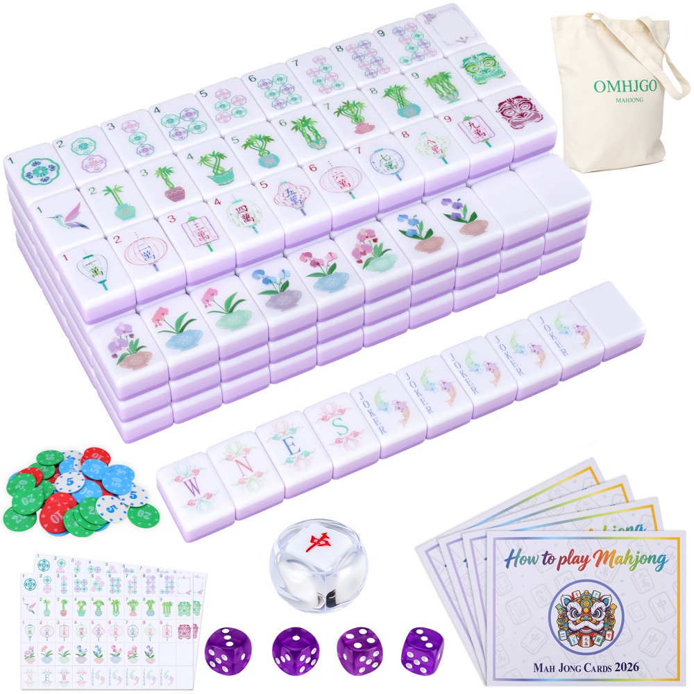 Board Game Zone - US Warehouse 4-layer Acrylic American Mahjong