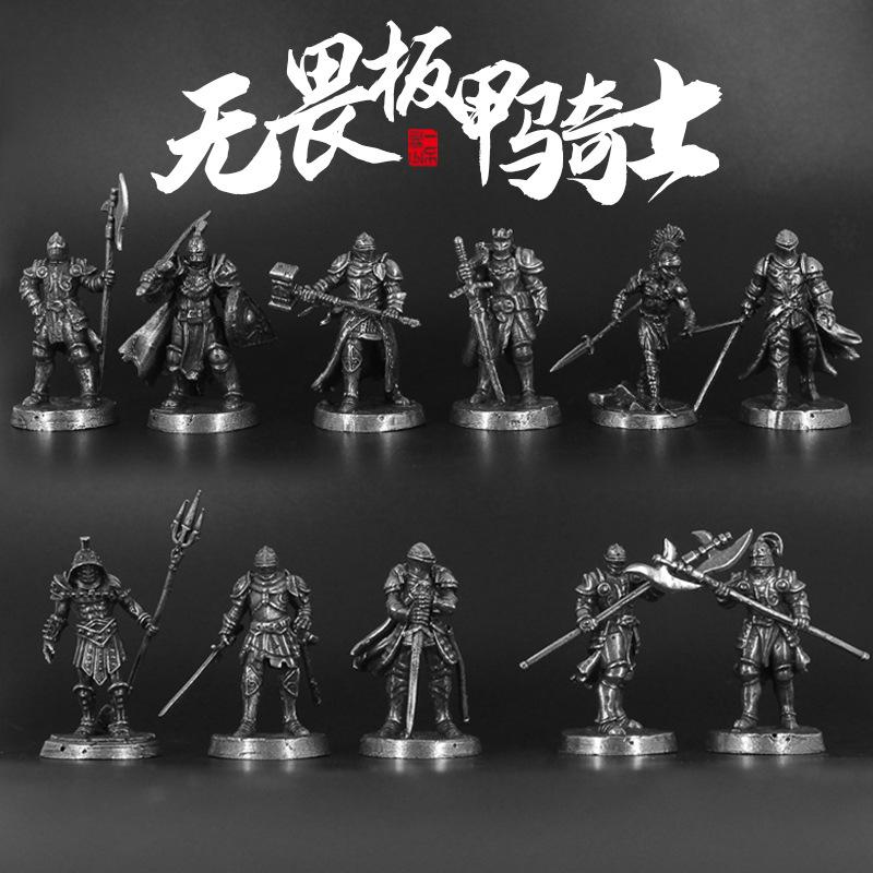 Board Game Risk - White Brass War Legions Fearless Knight