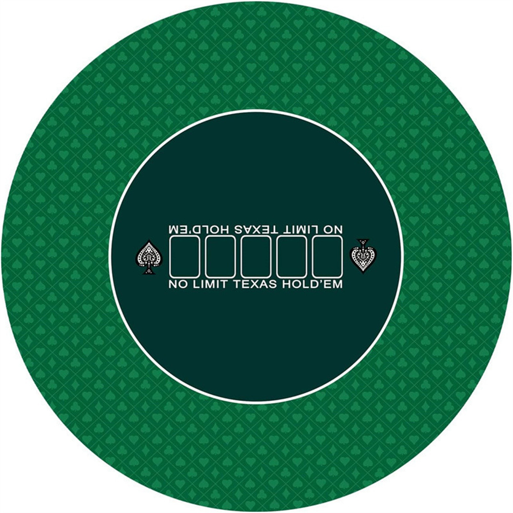 Board Game Zone - Round Rubber Professional Casino Mat Entertainment