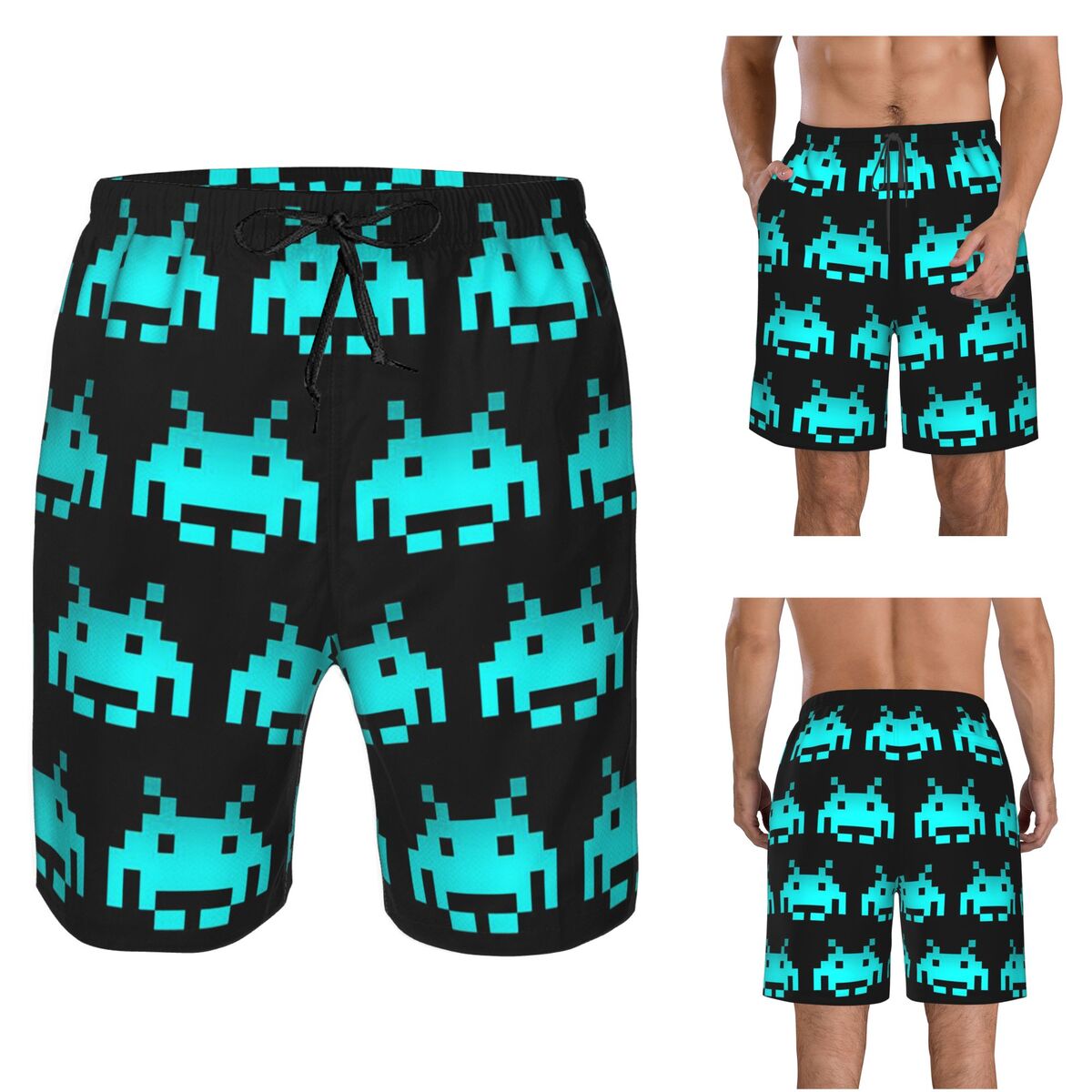 Retro Game Space Invaders Blac - Board Game Quick ulasan dan harga