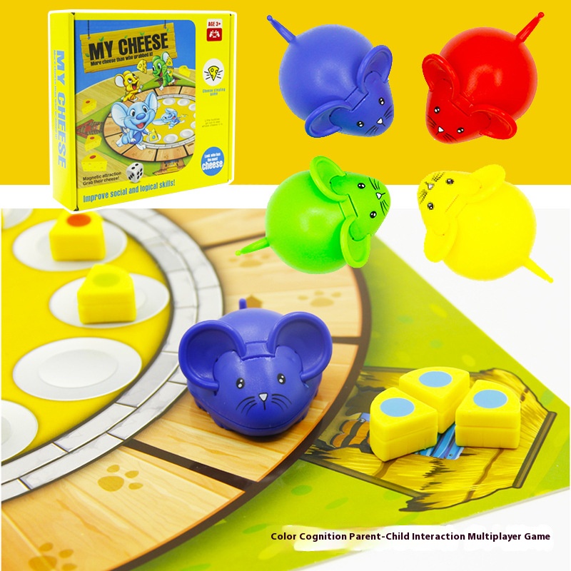Mouse Cheese Children Board Ga - Board Game Multiplayer ulasan dan harga