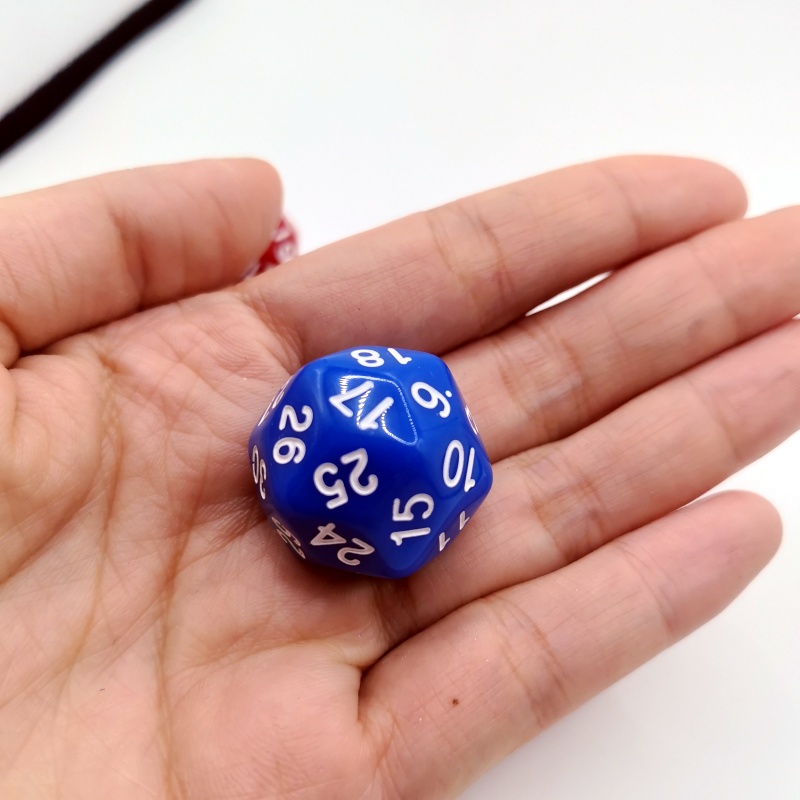 5pcs Cube 30 Sides D30 dungeon - Board Game Yahtzee ulasan dan harga