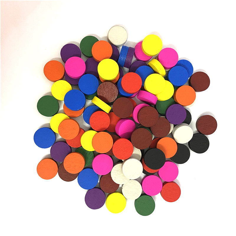 50pieces 15*5MM 11 Colors Wood - Board Game Sequence ulasan dan harga