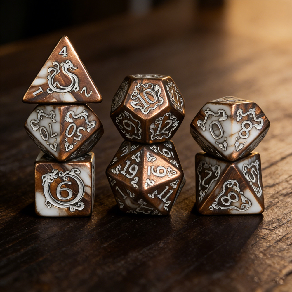 DND Dice 7Pcs/set Dragon Patte - Board Game Zone ulasan dan harga