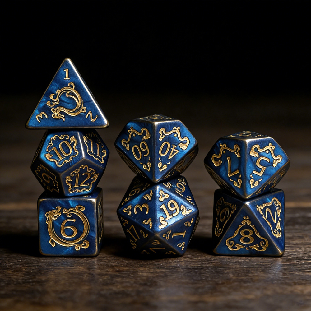 DND Dice 7Pcs/set Dragon Patte - Board Game Zone ulasan dan harga