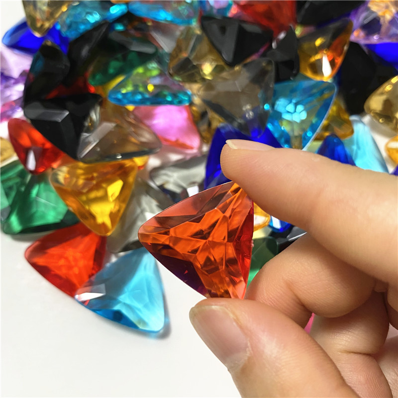 10Pcs Acrylic Plastic 23mm Cle - Board Game Impostor ulasan dan harga