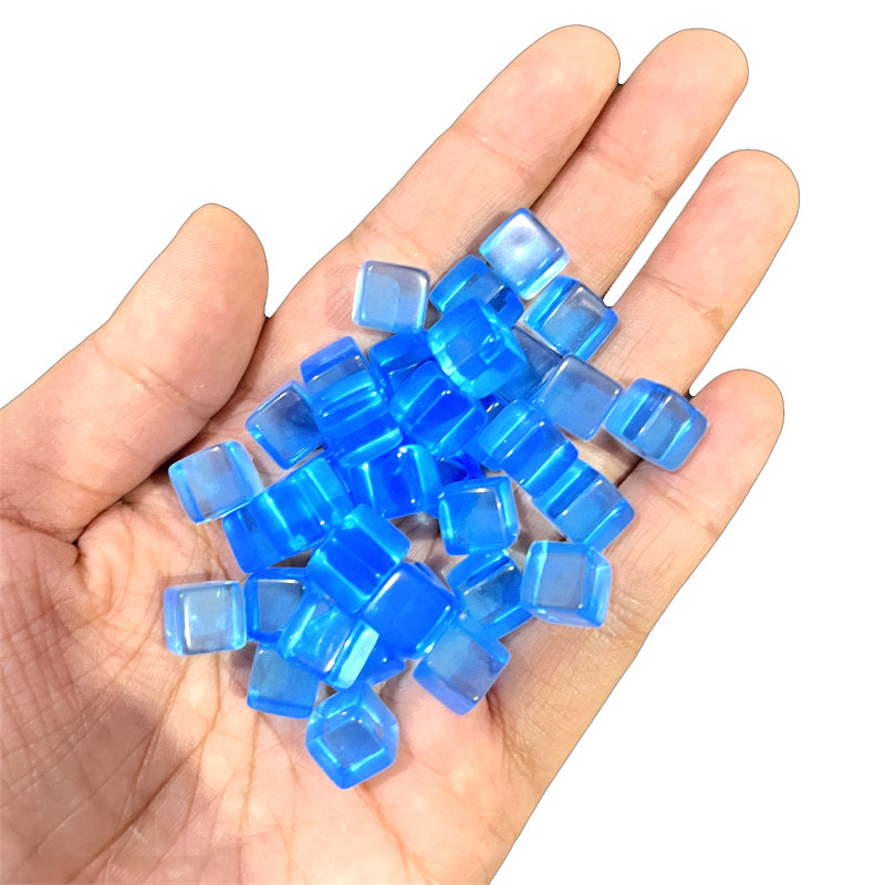 100pcs/set 8mm Clear Cube Dice - Board Game Impostor ulasan dan harga