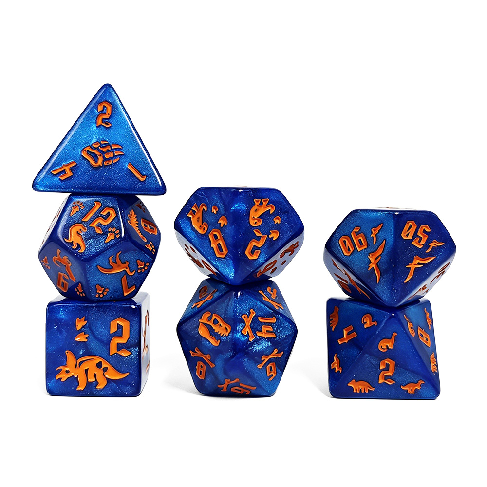7Pcs Jurassic Ocean Blue Dinos - Board Game Zone ulasan dan harga