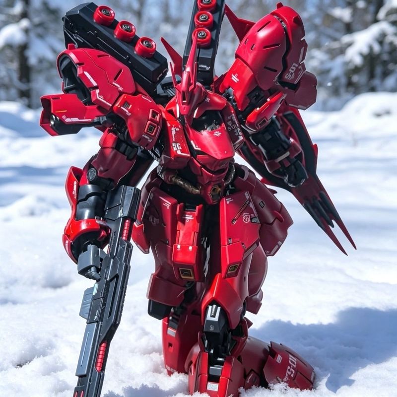 Sazabi Rg 1/144 Mech Assembly  - Bandai Model Gundam Rg ulasan dan harga