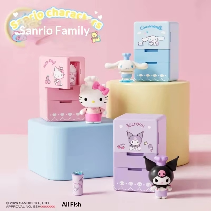 Sanrio Official Happy Mini Fri - Miniature Terrain Set ulasan dan harga