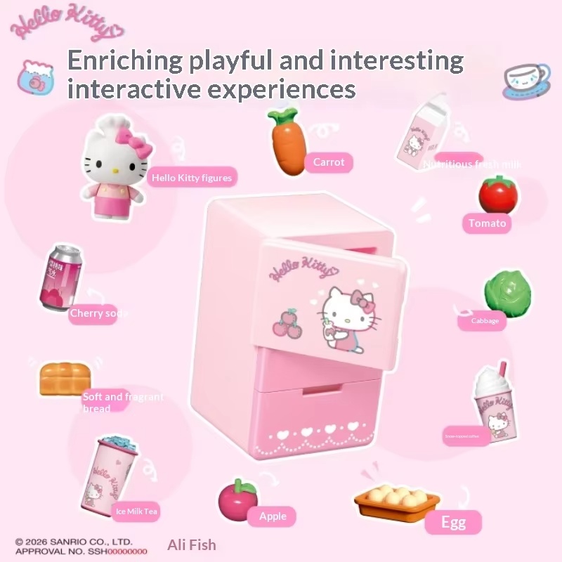 Sanrio Official Happy Mini Fri - Miniature Terrain Set ulasan dan harga