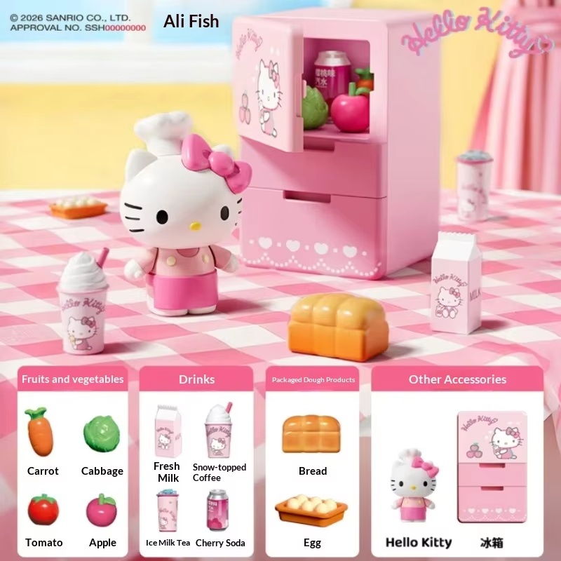 Sanrio Official Happy Mini Fri - Miniature Terrain Set ulasan dan harga