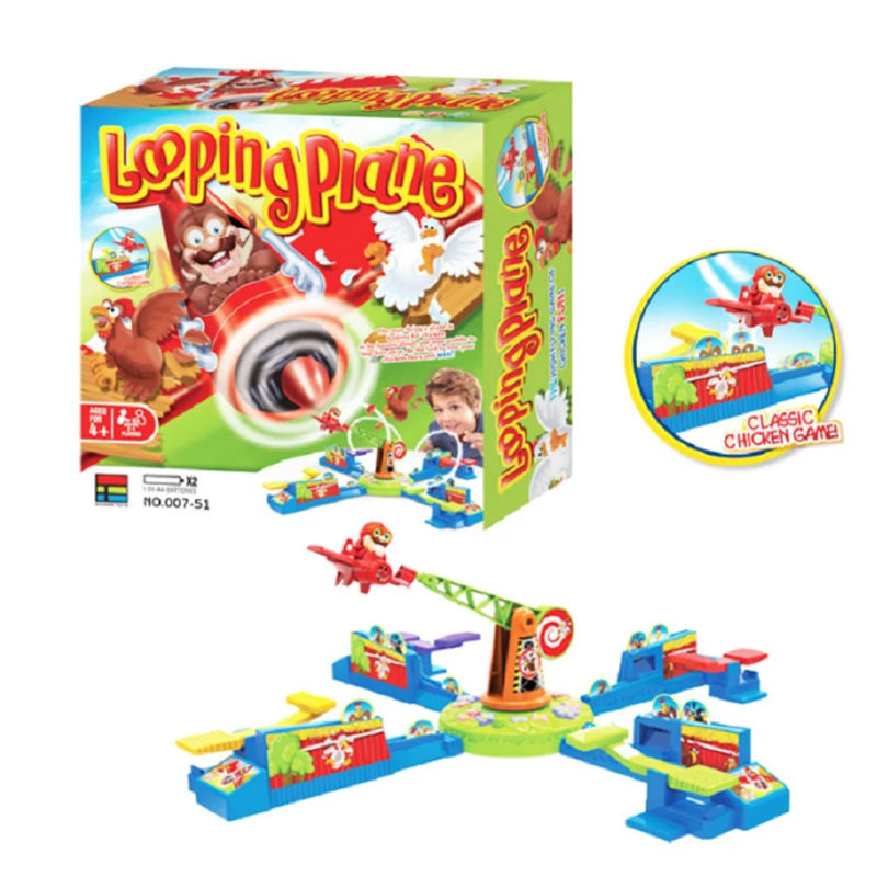 Rotating Airplane Chicken Stea - Board Game Multiplayer ulasan dan harga