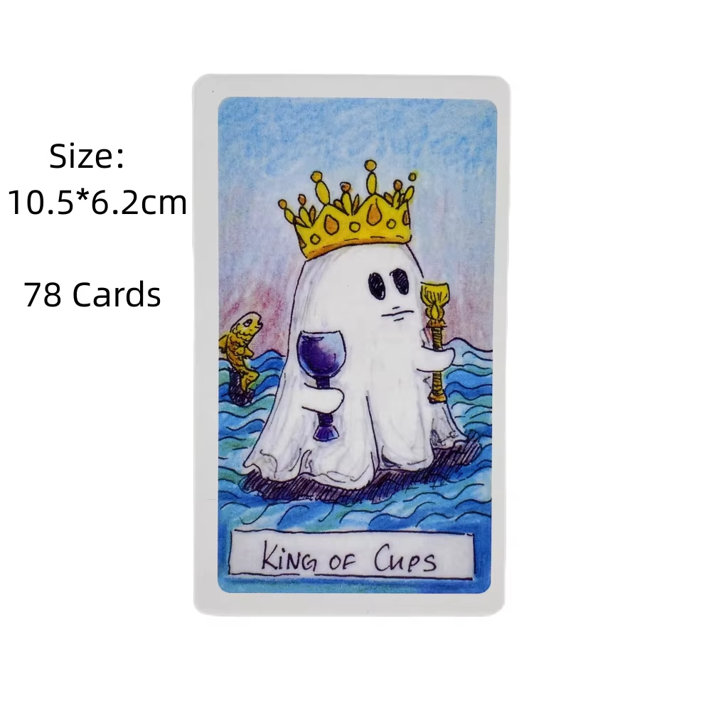 Cute Ghost Tarot Deck Toy Set  - Board Game Zone ulasan dan harga