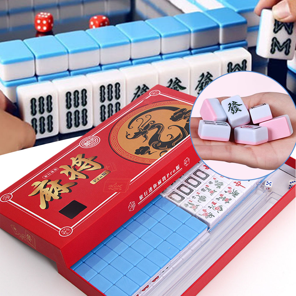 Portable Travel Mini Mahjong S - Board Game Zone ulasan dan harga