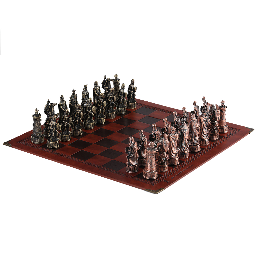 Metal Theme Chess 32pcs Intell - Yearbook Board Game Theme ulasan dan harga