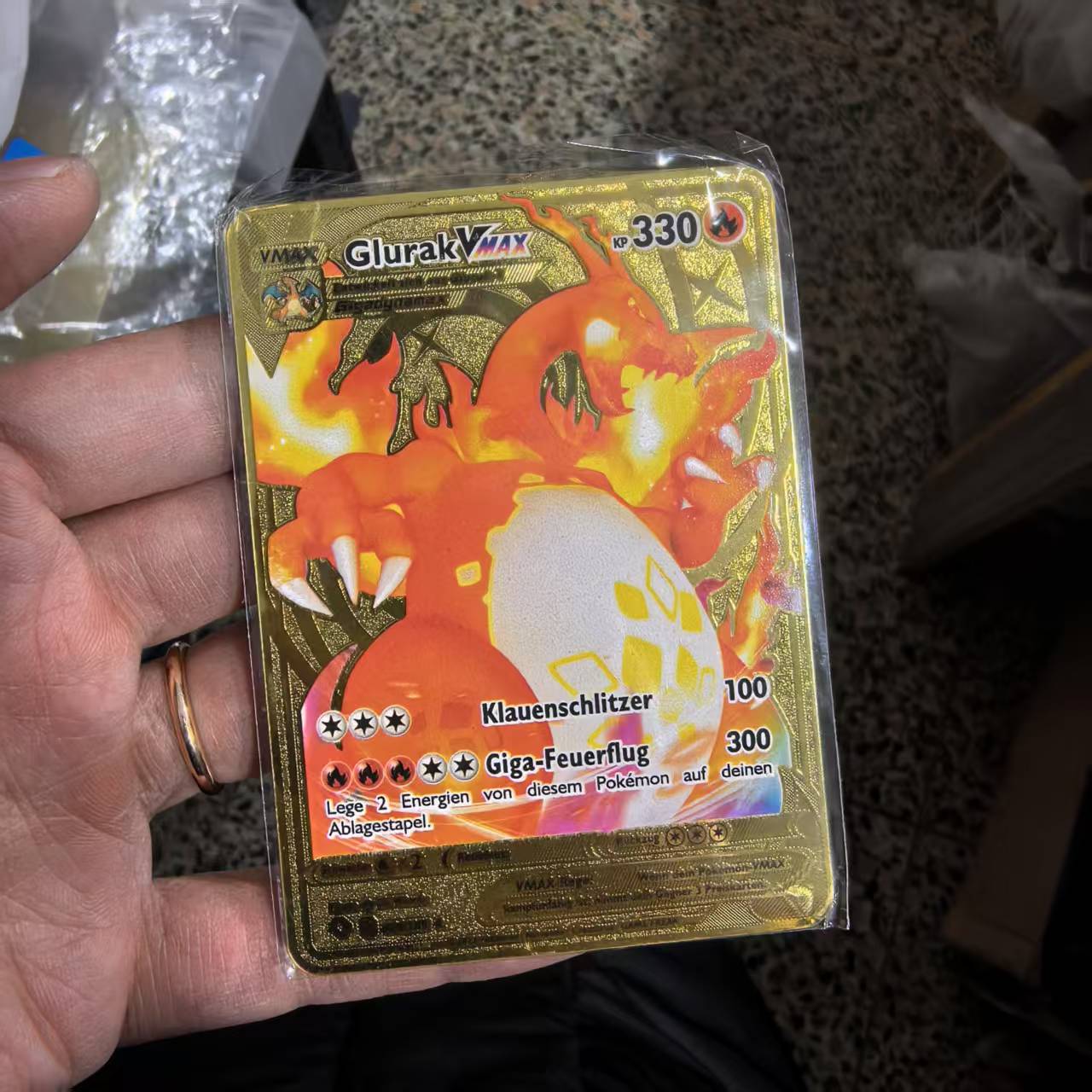 Pokemon Metal Cards in Deutsch - Board Game Diy ulasan dan harga