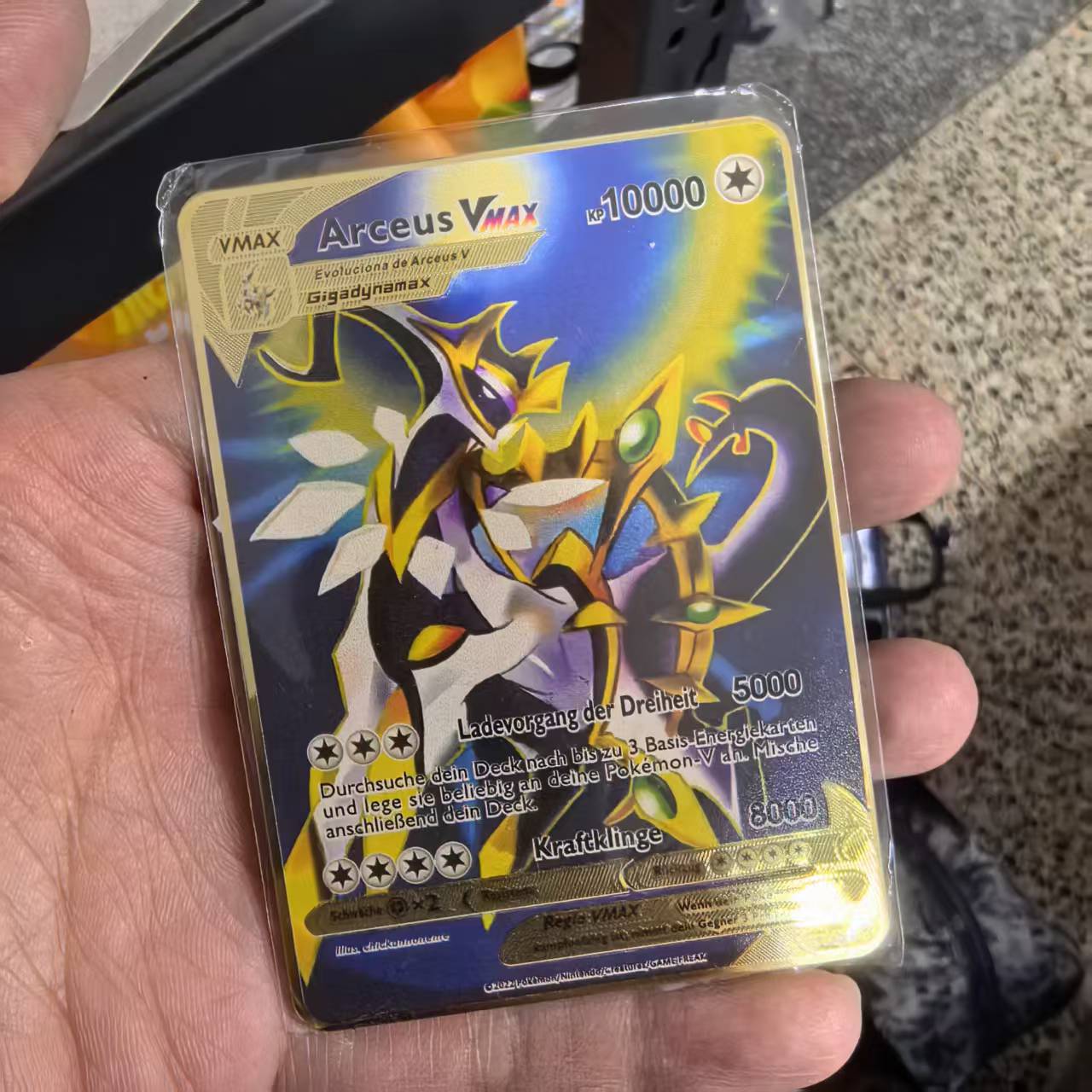 Pokemon Metal Cards in Deutsch - Board Game Diy ulasan dan harga