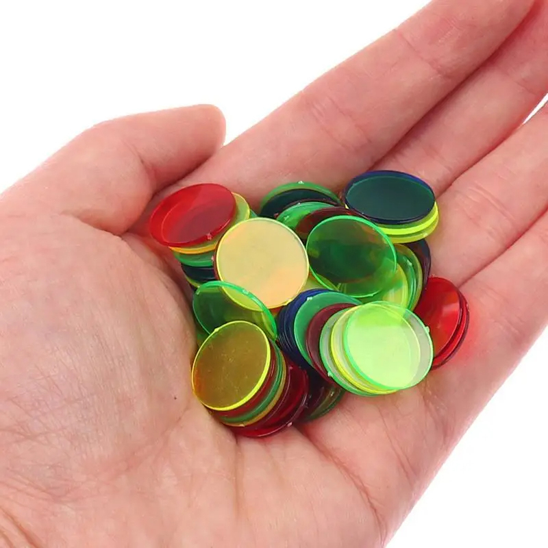 50/100/200Pcs Colored Poker Ch - Board Game Sequence ulasan dan harga