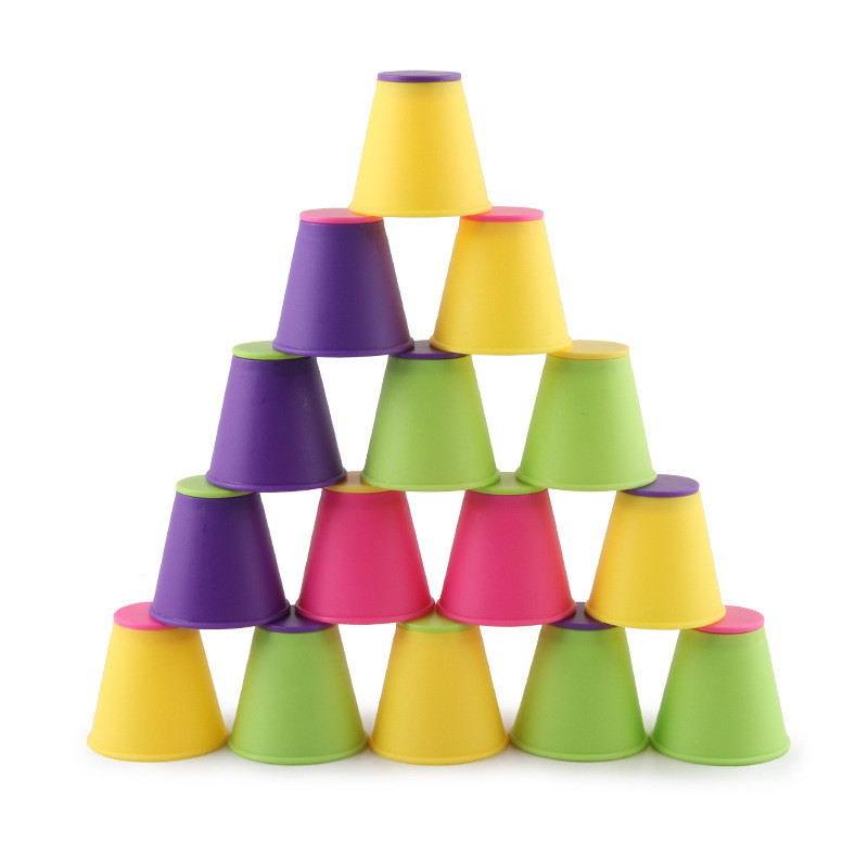 Folding Cup Stracking Game spo - Board Game Zone ulasan dan harga