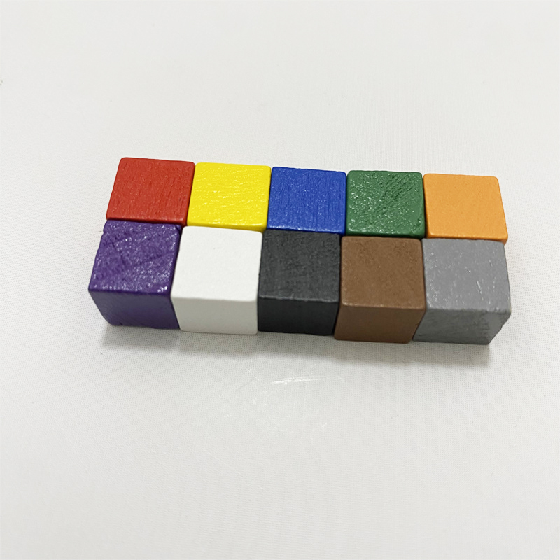 50Pcs/lots 10mm Colorful Wood  - Board Game Impostor ulasan dan harga