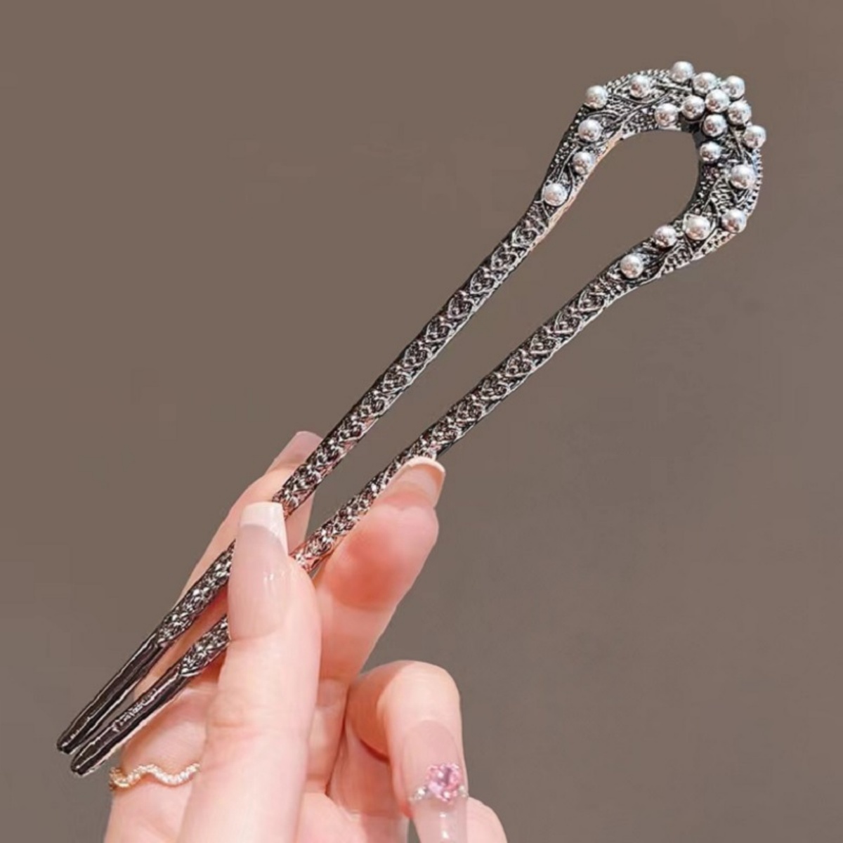 New Pearl U Shaped Hairpin For - Board Game Go ulasan dan harga
