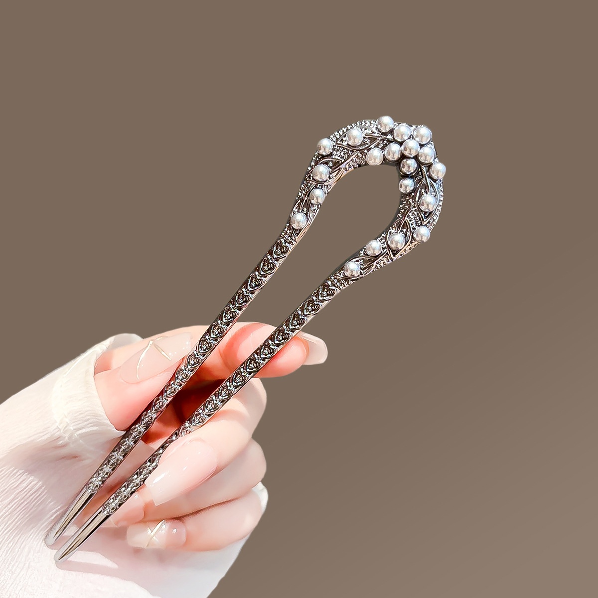 New Pearl U Shaped Hairpin For - Board Game Go ulasan dan harga
