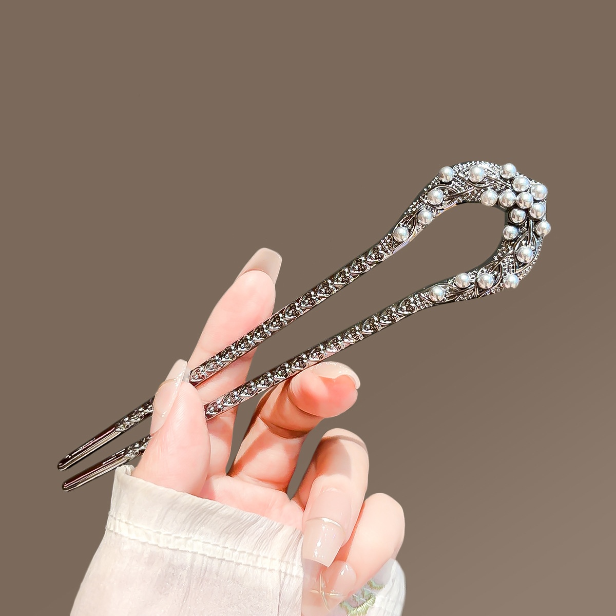 New Pearl U Shaped Hairpin For - Board Game Go ulasan dan harga