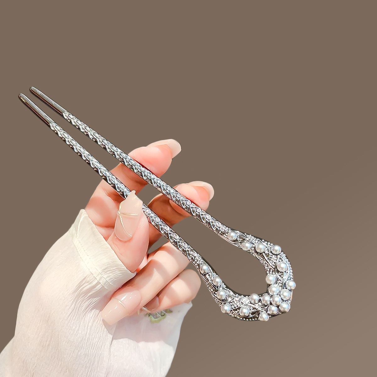 New Pearl U Shaped Hairpin For - Board Game Go ulasan dan harga