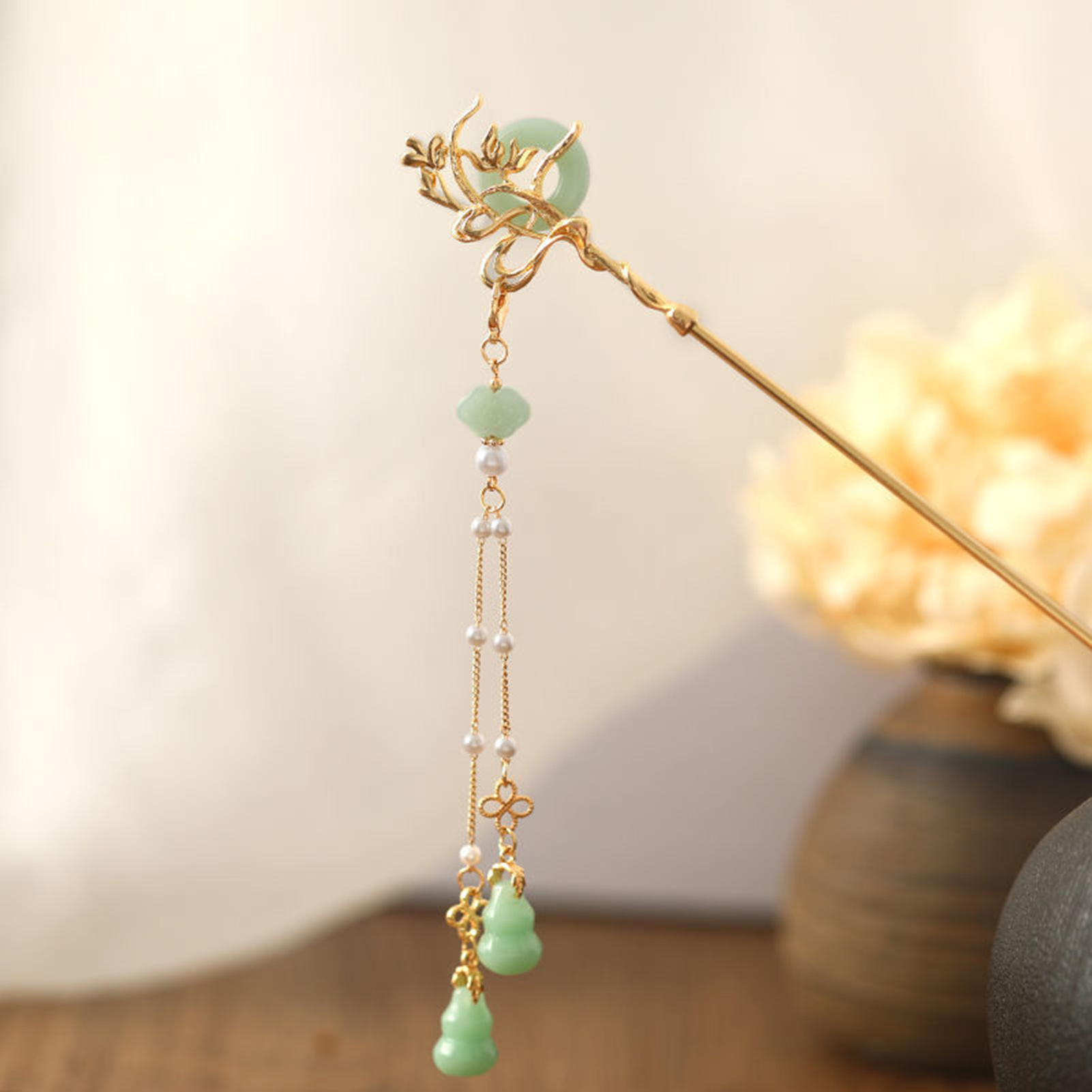 Chinese Style Glass Hairpin Fo - Board Game Go ulasan dan harga