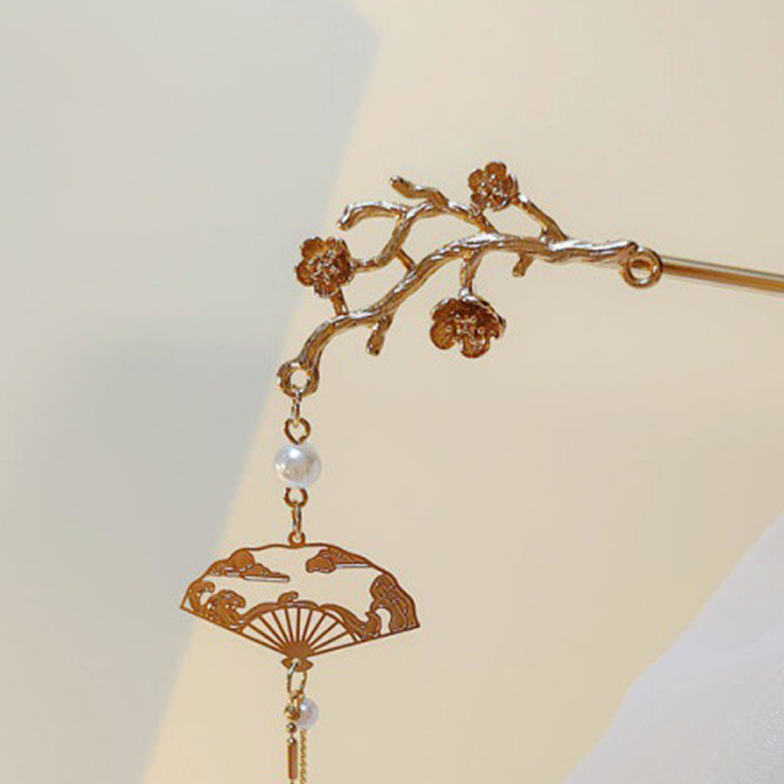 Retro Flower Tassel Hairpin Fo - Board Game Go ulasan dan harga