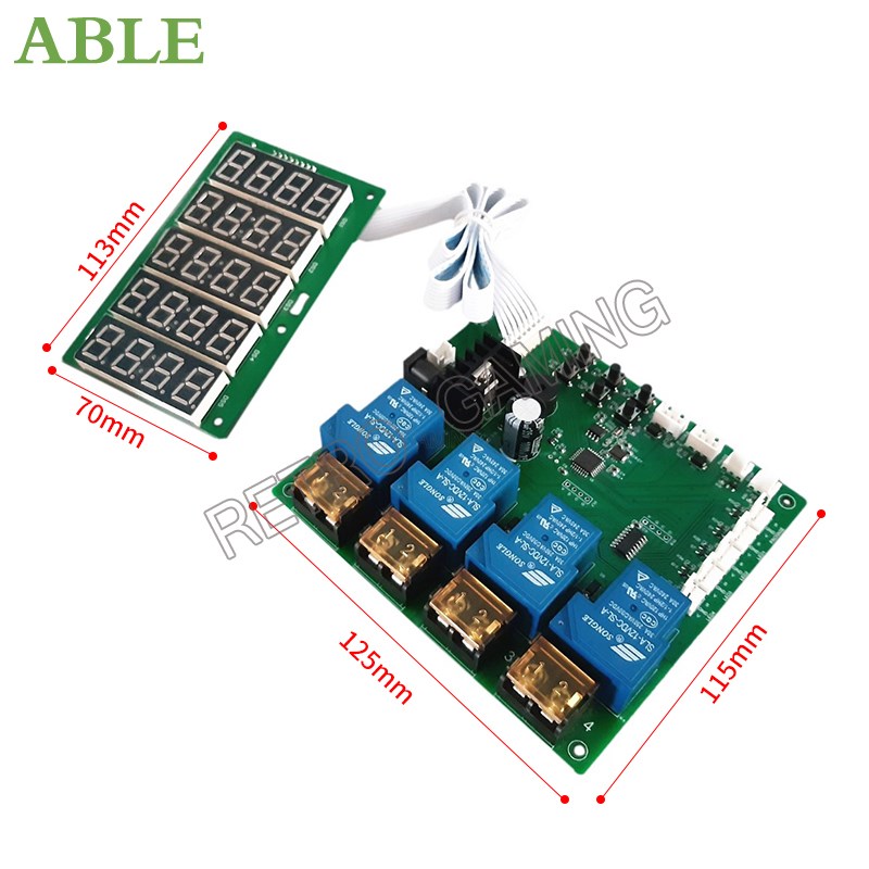 JY-215 Inbuilt Counter 4 Chann - Board Game Impostor ulasan dan harga