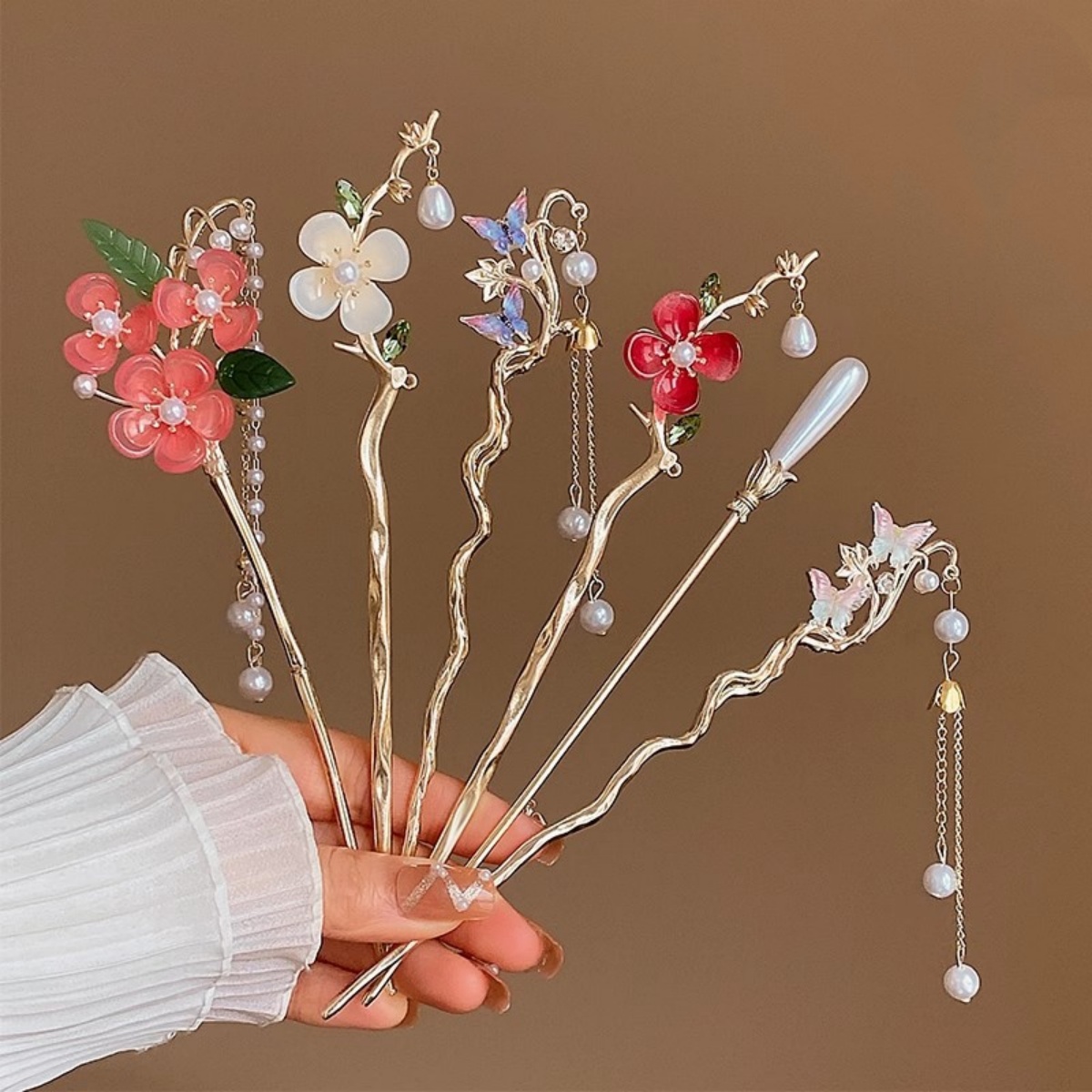 2025 New Flower Hairpin For Wo - Board Game Go ulasan dan harga