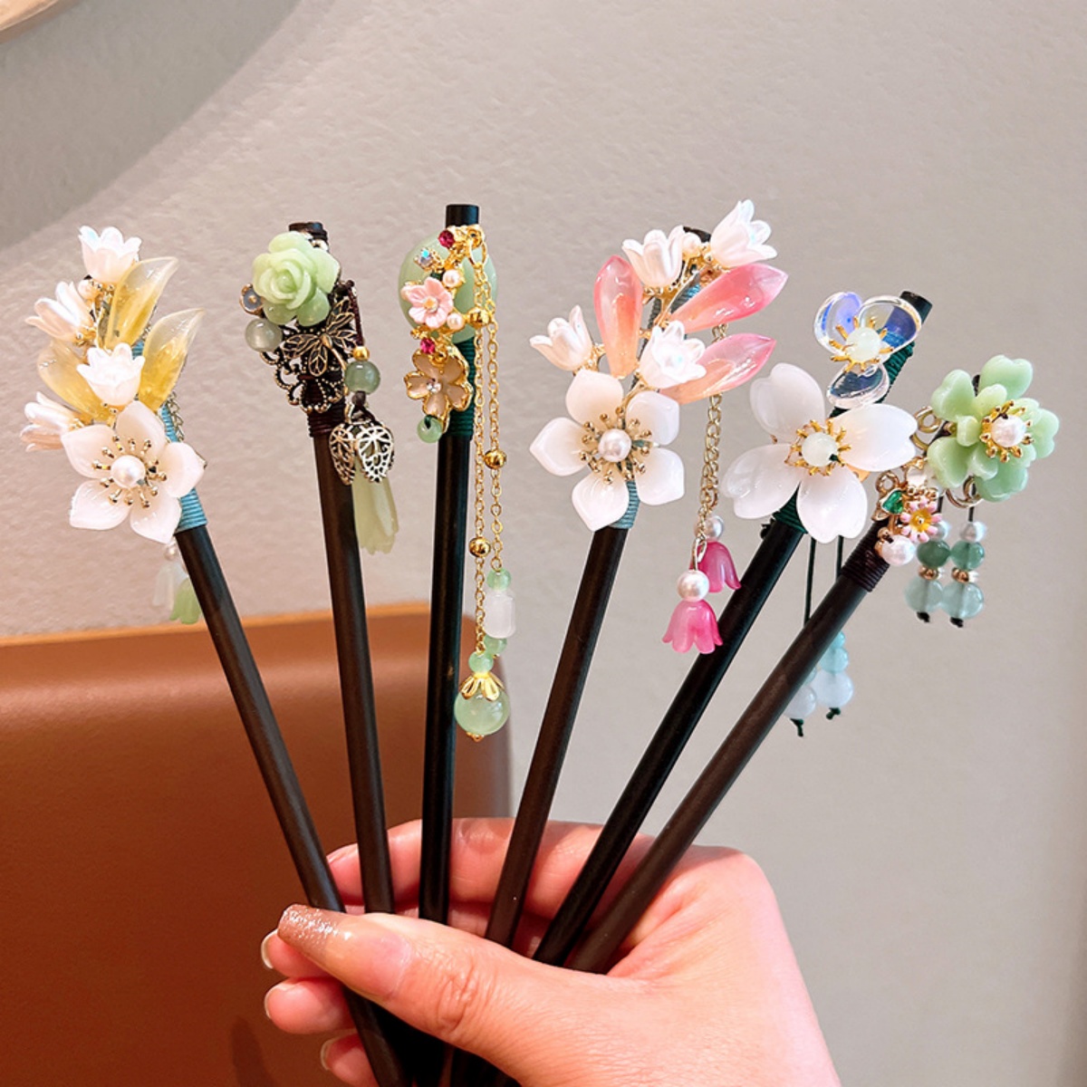 Exquisite Flower Tassel Wooden - Board Game Go ulasan dan harga