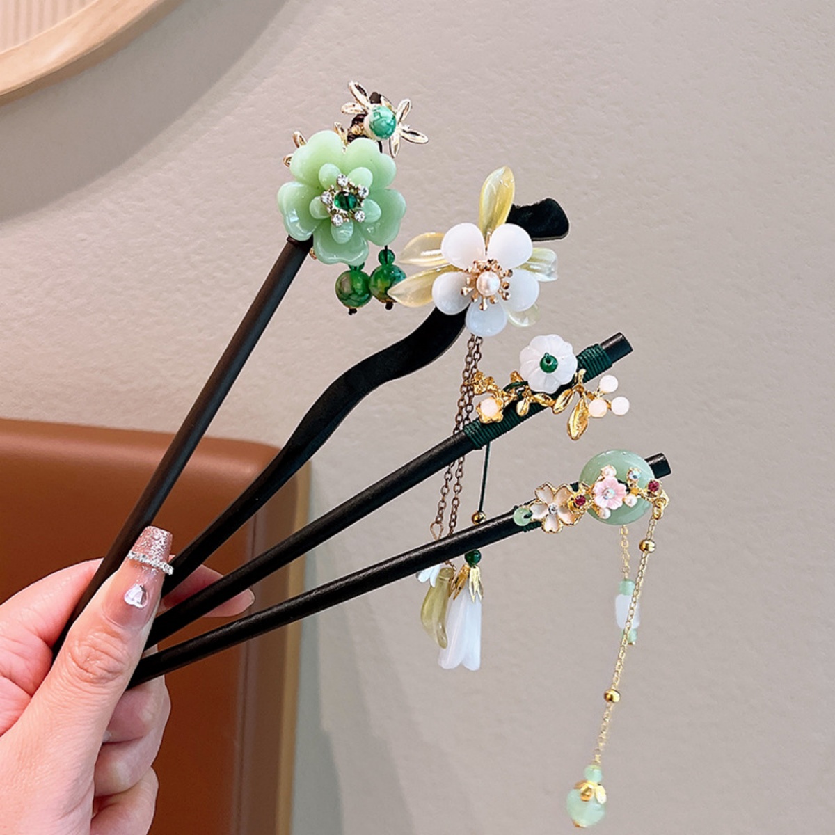 Exquisite Flower Tassel Wooden - Board Game Go ulasan dan harga