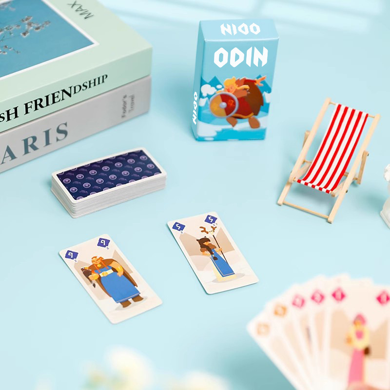ODIN Viking themed card board  - Board Game Vikings ulasan dan harga
